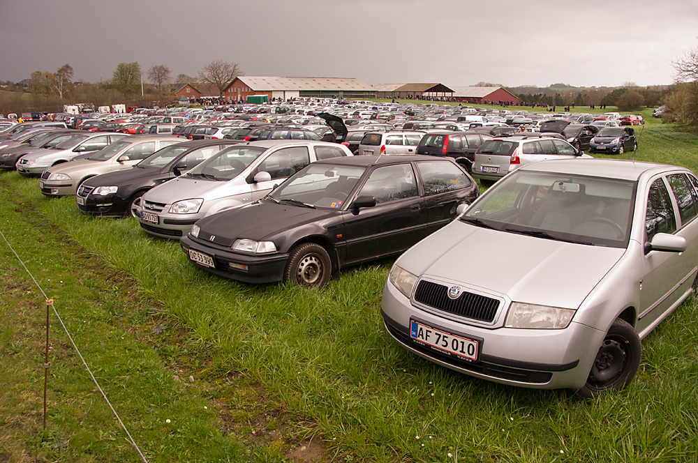 IMGP3433.jpg - Der var godt nok flere biler end vi havde ventet.