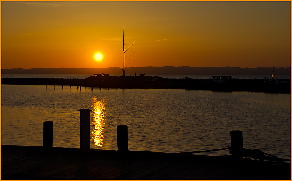 IMGP9806.jpg - UGE 13 : Solnedgang, kanonbatteriet ved Fregatten Jylland.