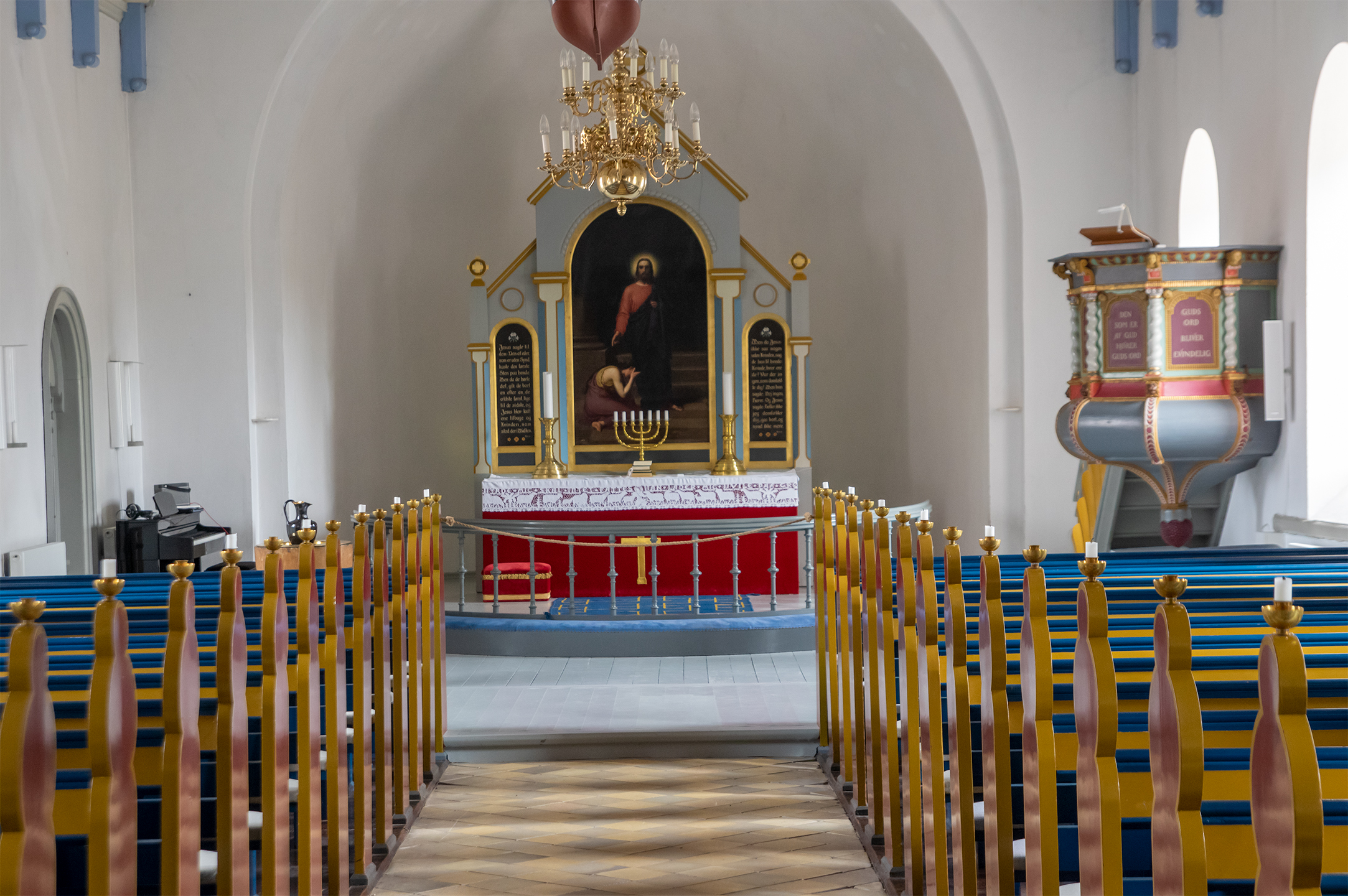 IMGP4906.jpg - Svaneke kirkes altertavle.